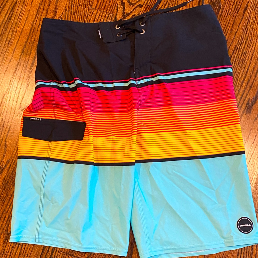 Men’s O’Neill board shorts swim bathing suit size 30 waist